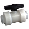 Ball valve Series: 546 PVDF/PTFE/FPM (FKM) Handle PN16 Plastic welded end 32mm DN25